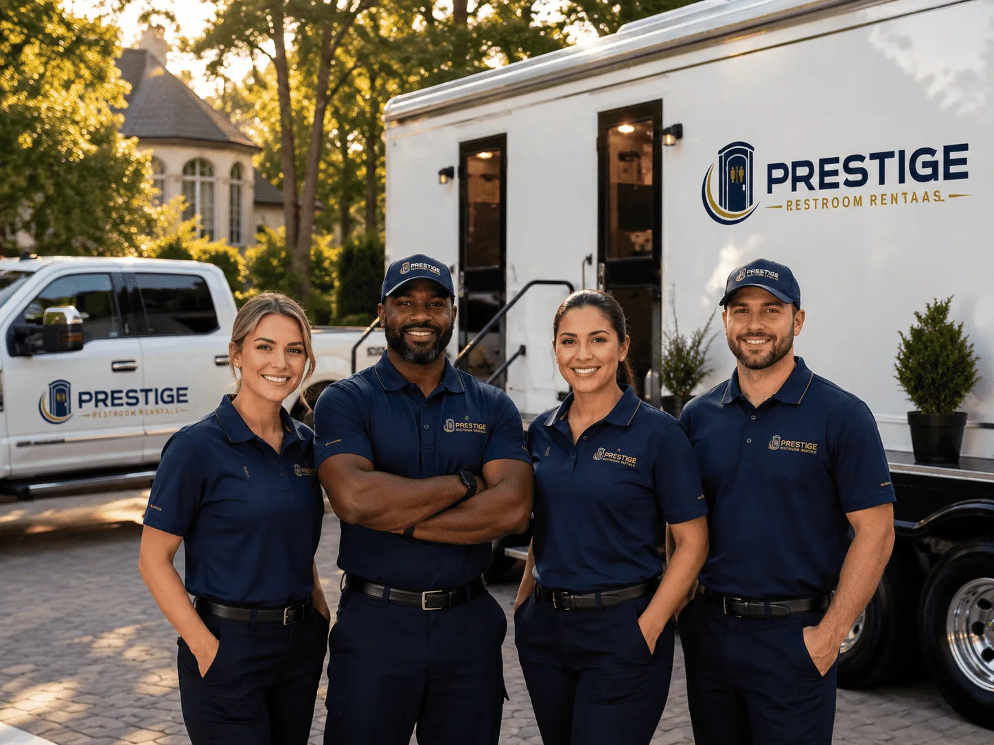 Trusted Luxury Portable Restrooms company in Clements, CA